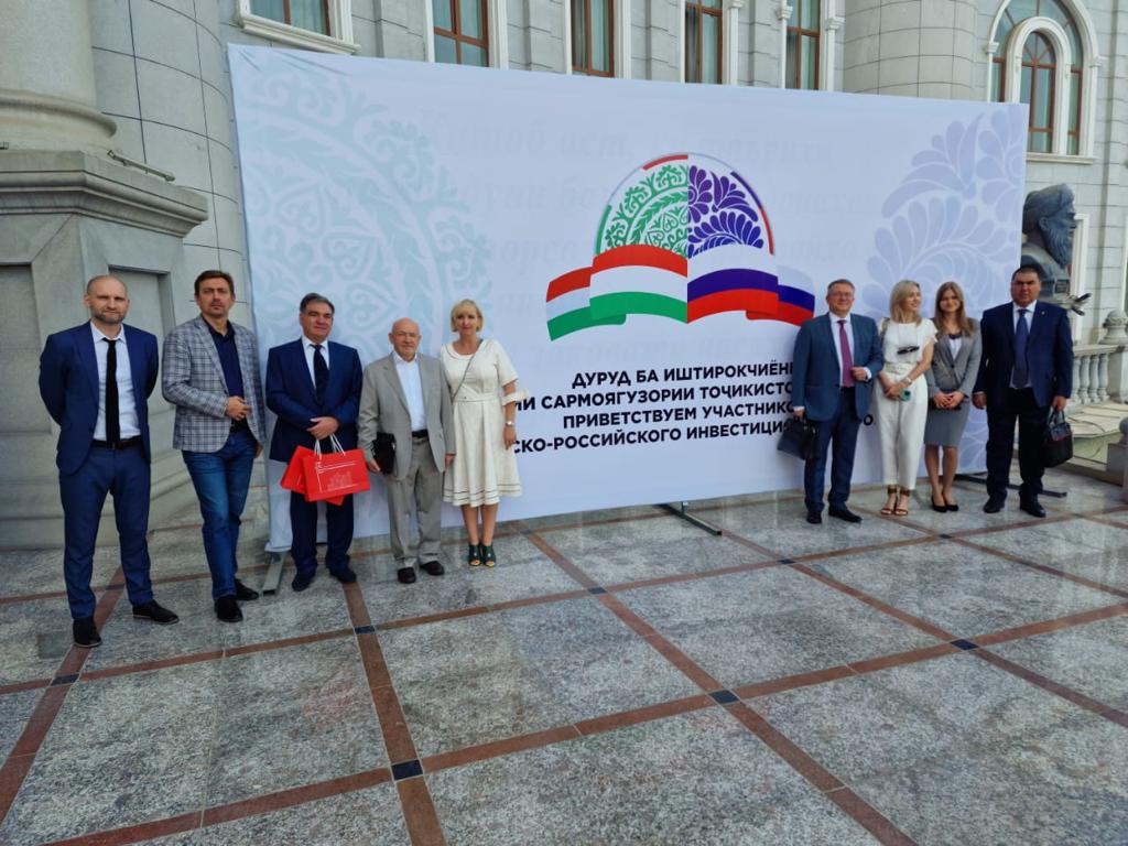 Mr. Vladimir Platonov took part in the visit of a delegation from the Russian Chamber of Commerce and Industry to Tajikistan