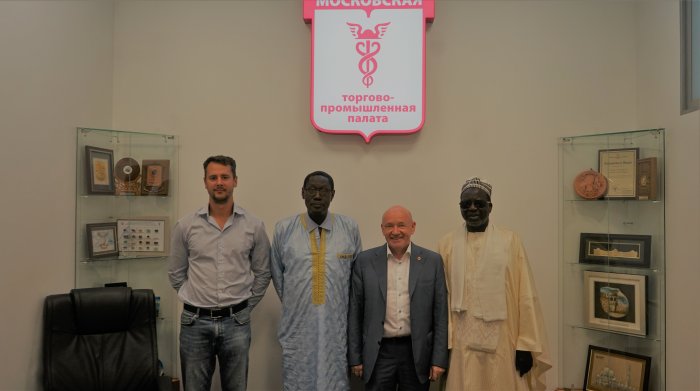  Guests from Senegal visited the Moscow CCI 