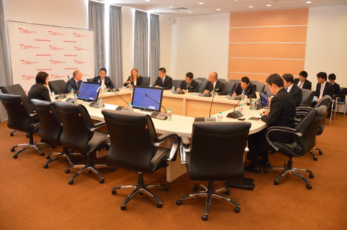 Japanese business is exploring the possibilites for developing its interests in Moscow