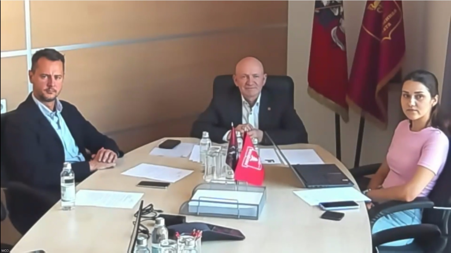 Президент МТПП Владимир Платонов провел встречу с коллегой из Колумбии Президент МТПП Владимир Платонов провел встречу с коллегой из Колумбии