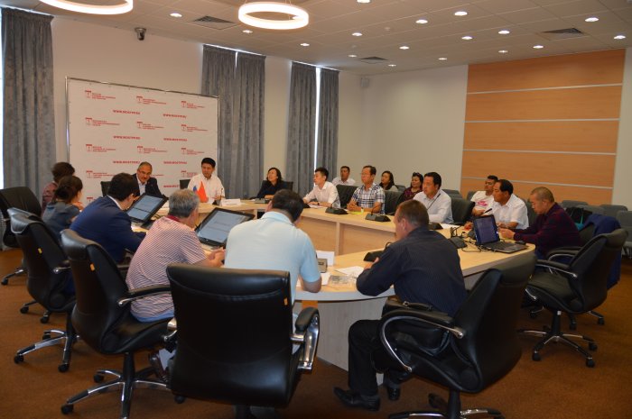 Chinese delegation from Ningxia visited the Moscow CCI