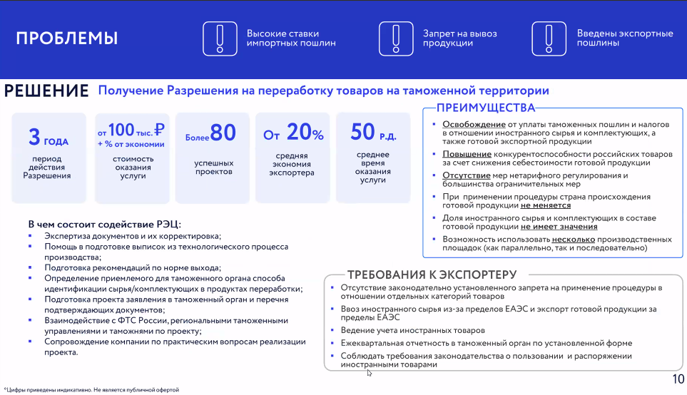 Предпринимателям рассказали о мерах поддержки участников ВЭД для торговой отрасли