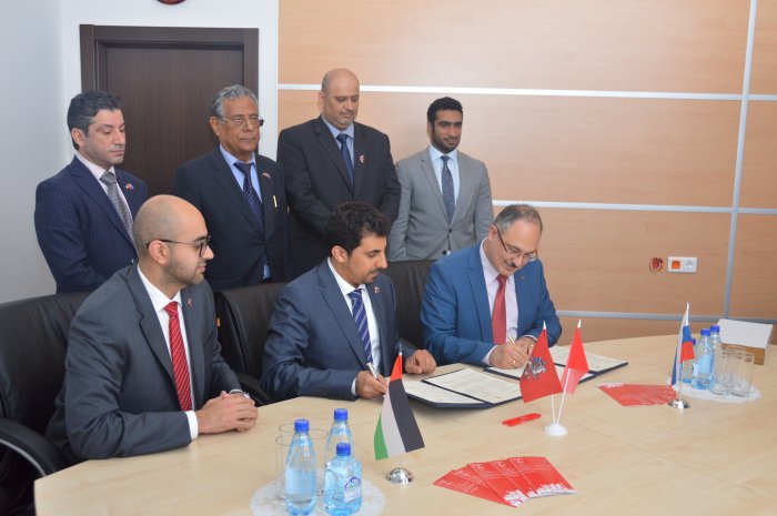 The MCCI and the Chamber of Commerce and Industry of the Emirate of Sharjah (UAE) signed a cooperation agreement