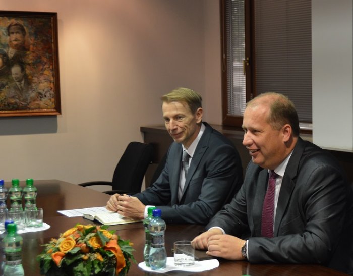 The President of the Moscow Chamber of Commerce and Industry held a meeting with the Ambassador of the Slovak Republic in the Russian Federation