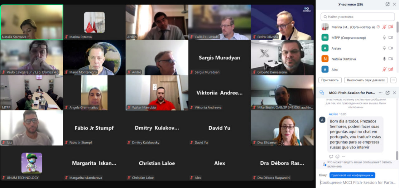 Московские высокотехнологичные компании презентовали свои решения для бразильского рынка