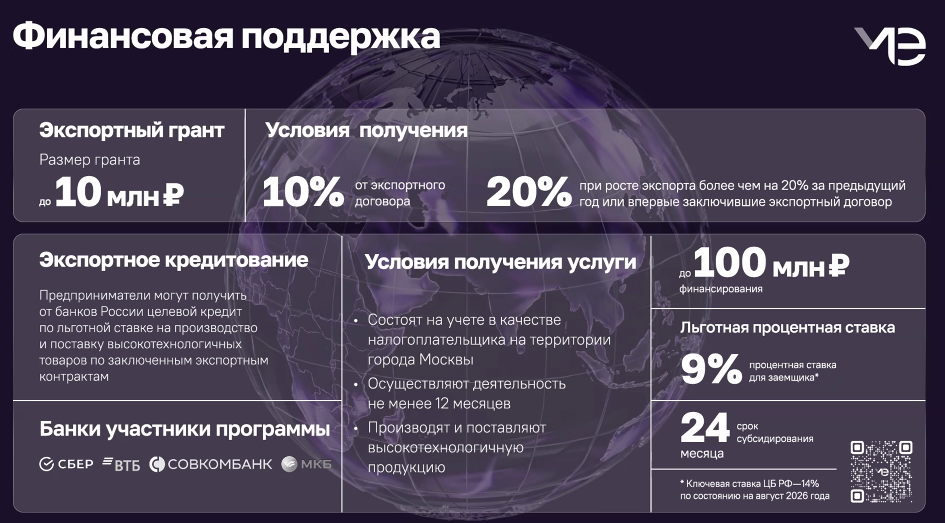 Столичные производители медицинских товаров могут рассчитывать на помощь при выходе на экспорт