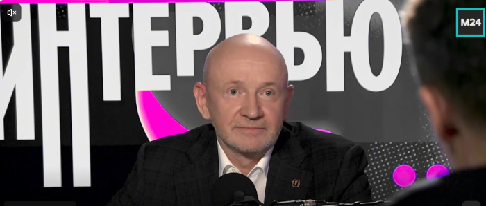 Интервью Владимира Платонова телеканалу "Москва 24"