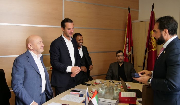 The Moscow and Dubai entrepreneurs discussed viable areas of cooperation