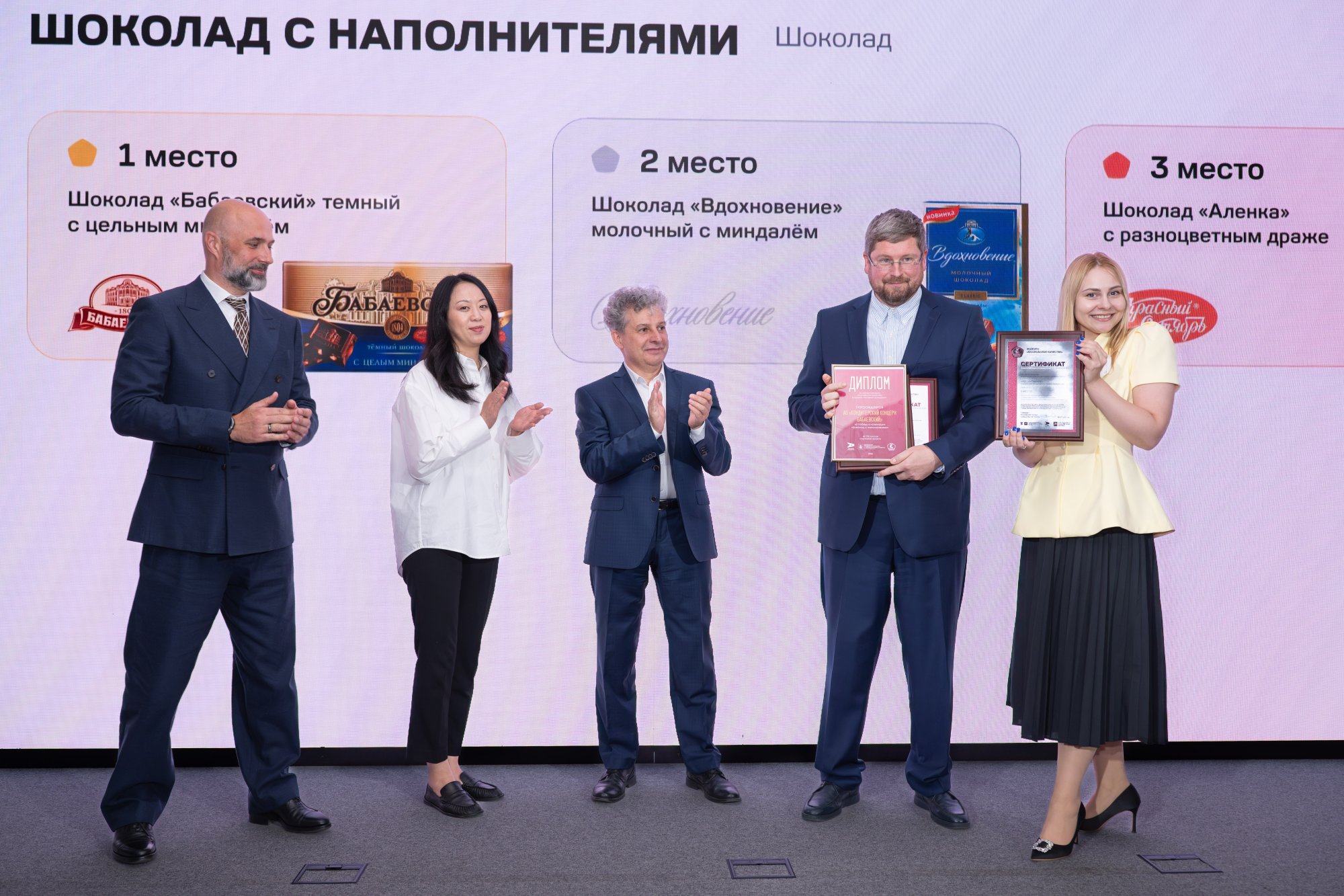 Шоколад, зефир и карамель: победителей «эндорфиновой номинации» наградили в МТПП Шоколад, зефир и карамель: победителей «эндорфиновой номинации» наградили в МТПП