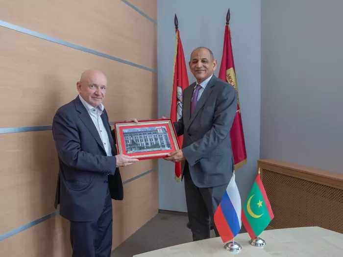 Владимир Платонов обсудил с мавританскими дипломатами перспективы делового сотрудничества
