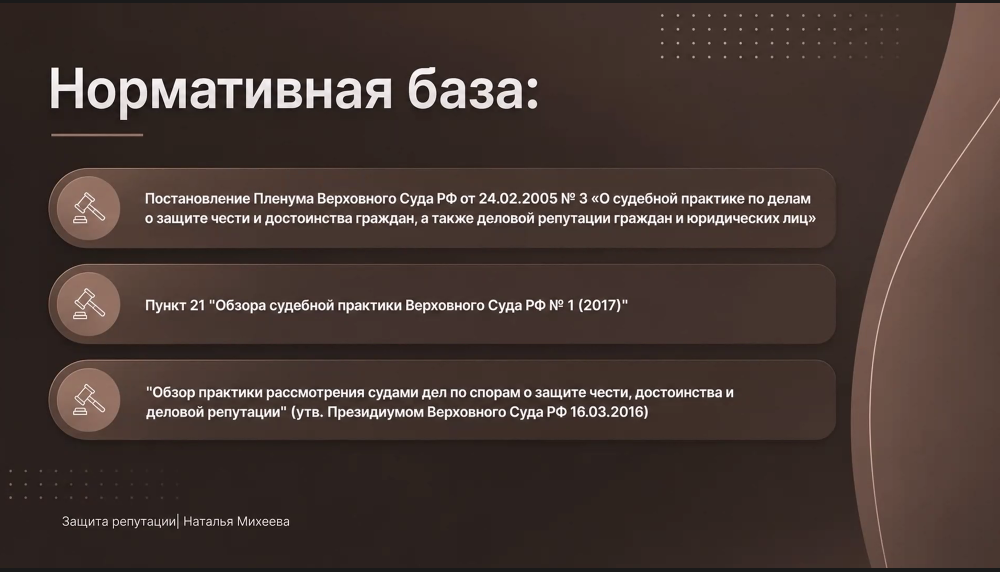 Как защитить деловую репутацию компании? 