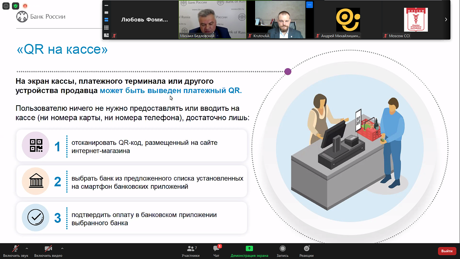 Центробанк представил вниманию предпринимателей систему быстрых платежей