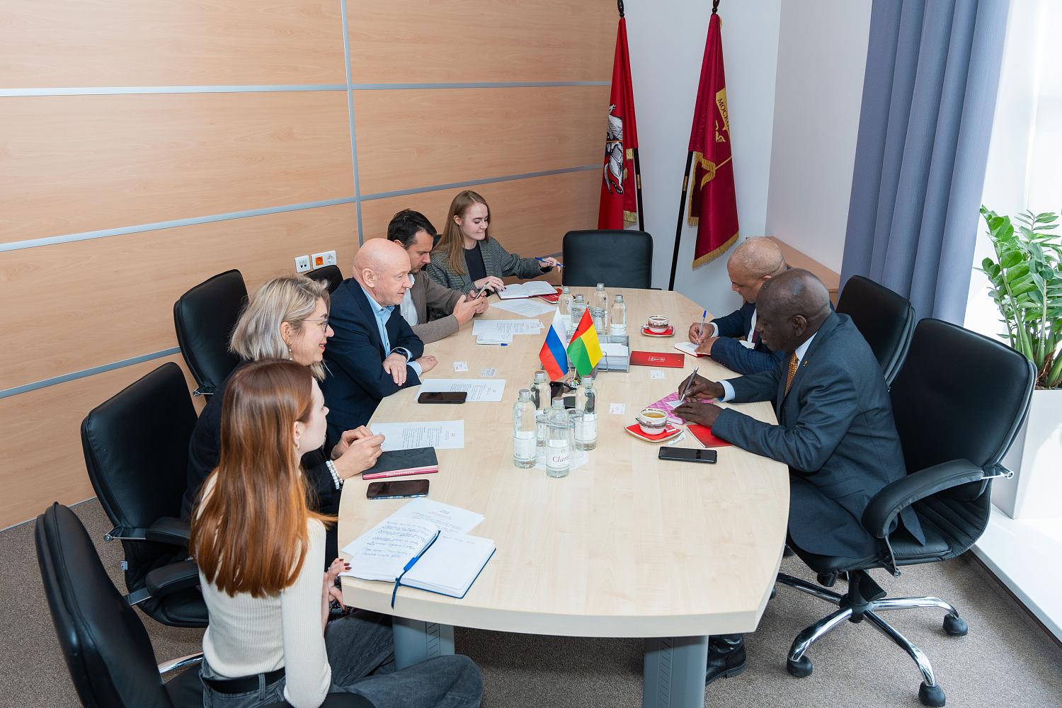 The MCCI discussed possible areas of cooperation with Guinea-Bissau