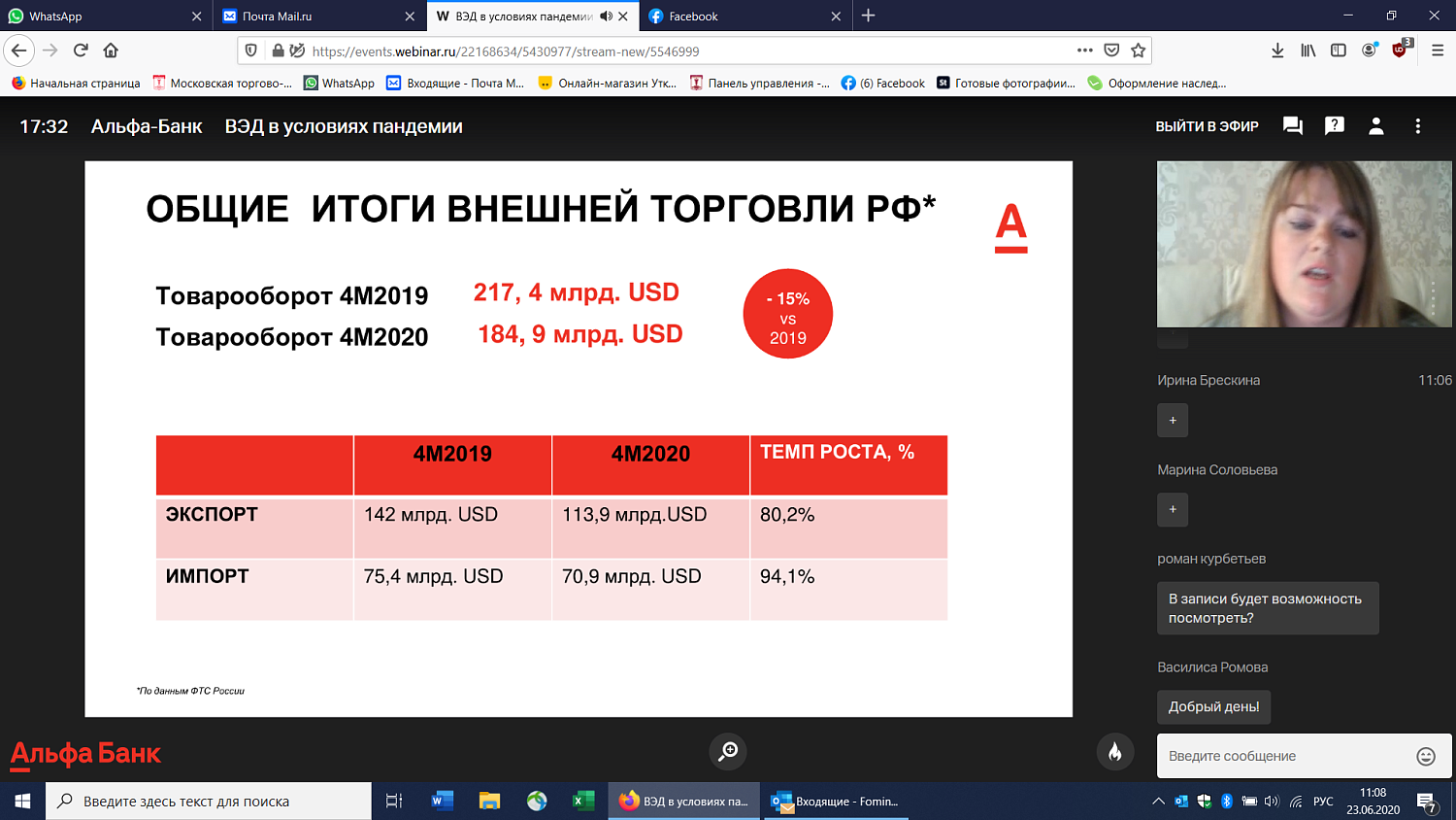 Эксперты рассказали об особенностях ВЭД в условиях пандемии