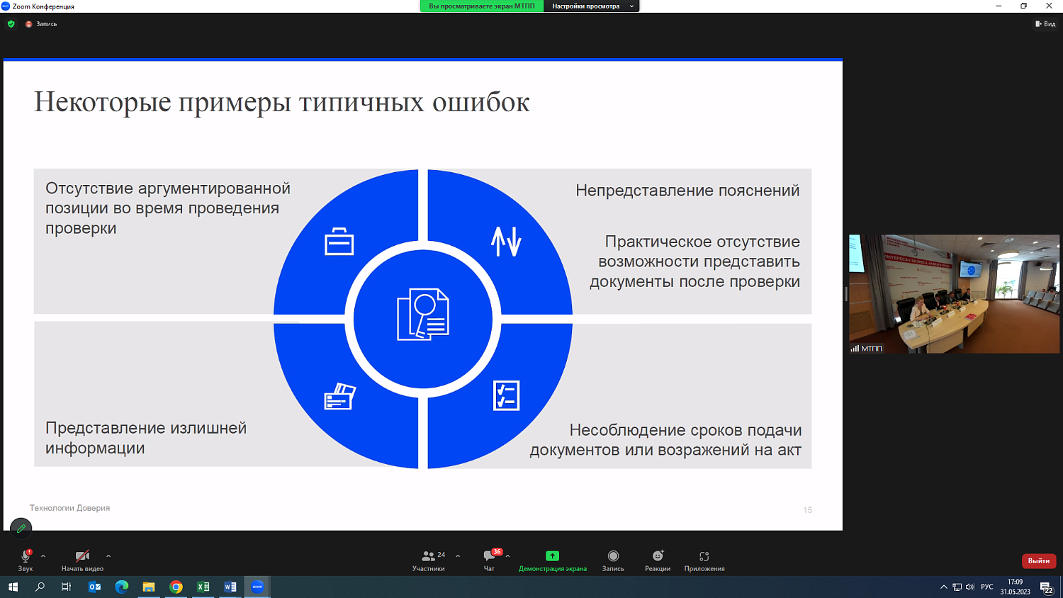 На площадке МТПП эксперты обсудили правовые риски для компаний, которые участвуют в ВЭД