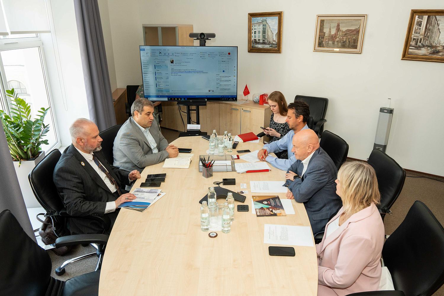 МТПП посетил глава Союза международных университетов