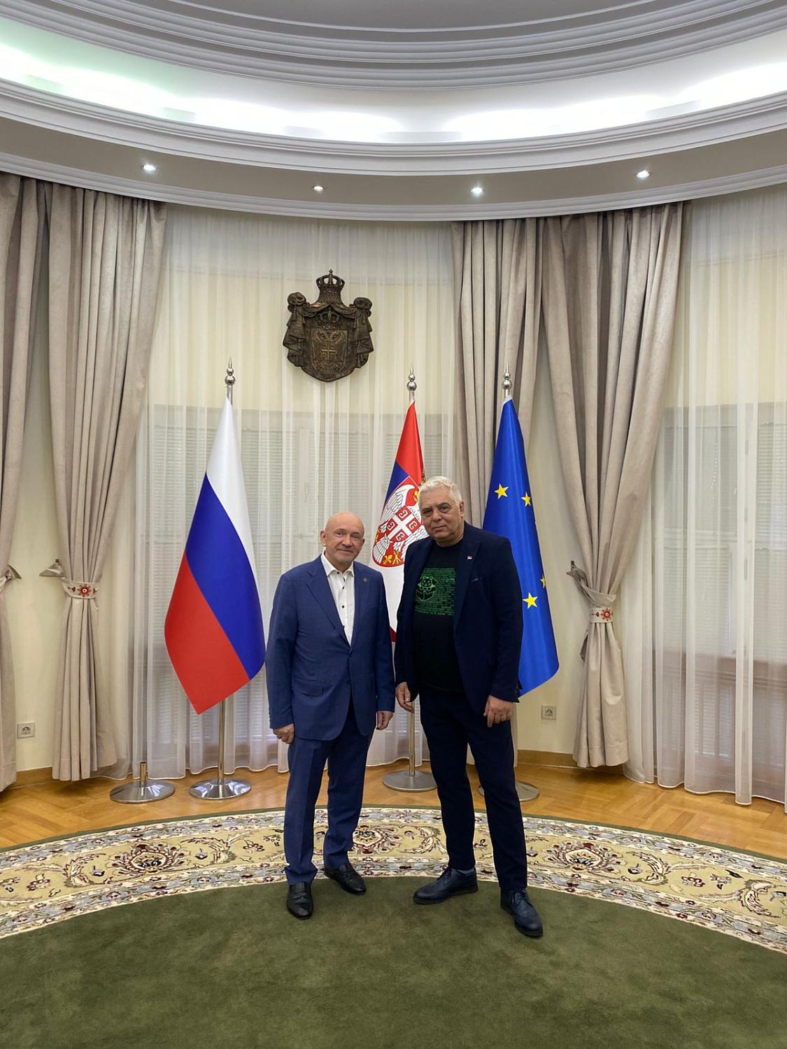 МТПП организовала переговоры московской ИТ-делегации с правительством Сербии