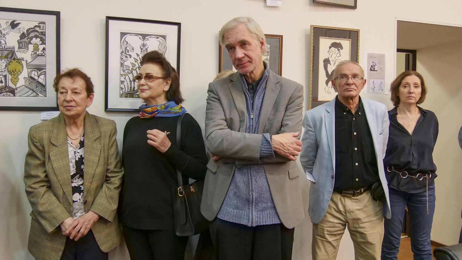 В МТПП состоялась церемония открытия выставок «рисующих музыкантов и играющих художников»