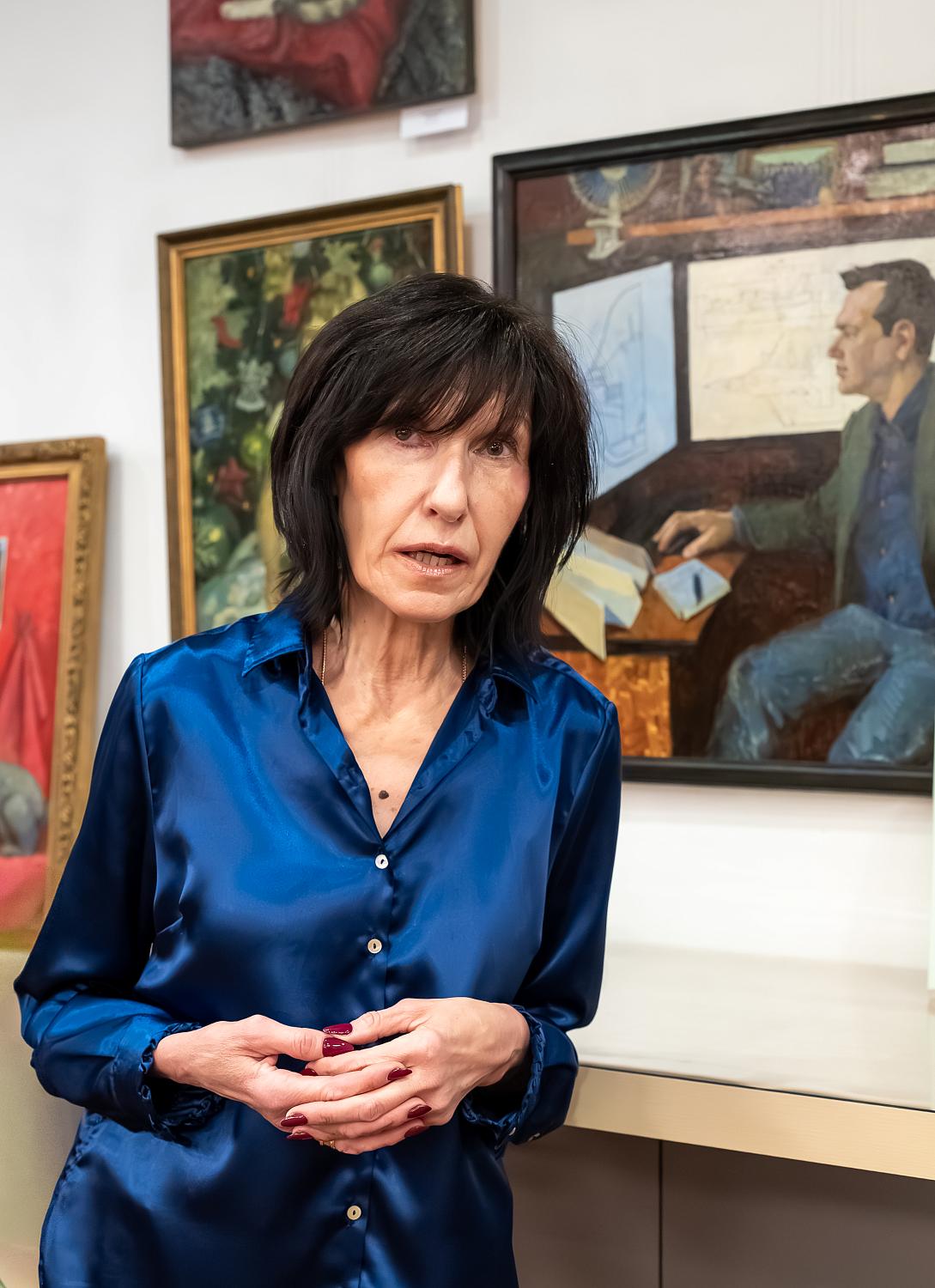 Светлые и тёплые работы художников представлены в залах МТПП