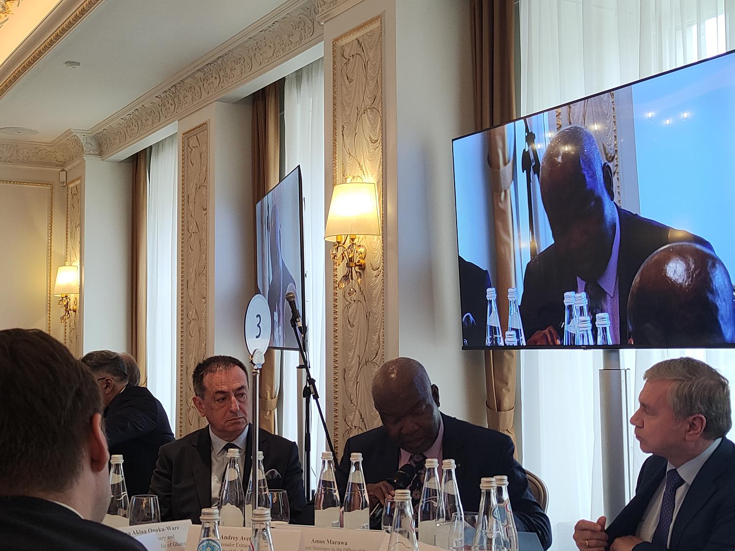 Владимир Платонов представил на полях форума «Россия-Африка» потенциал ТПП как инструмента развития сотрудничества регионов