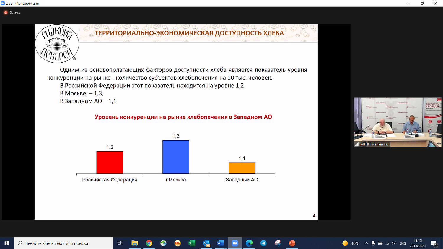 Хлебопёки Москвы обсудили насущные вопросы