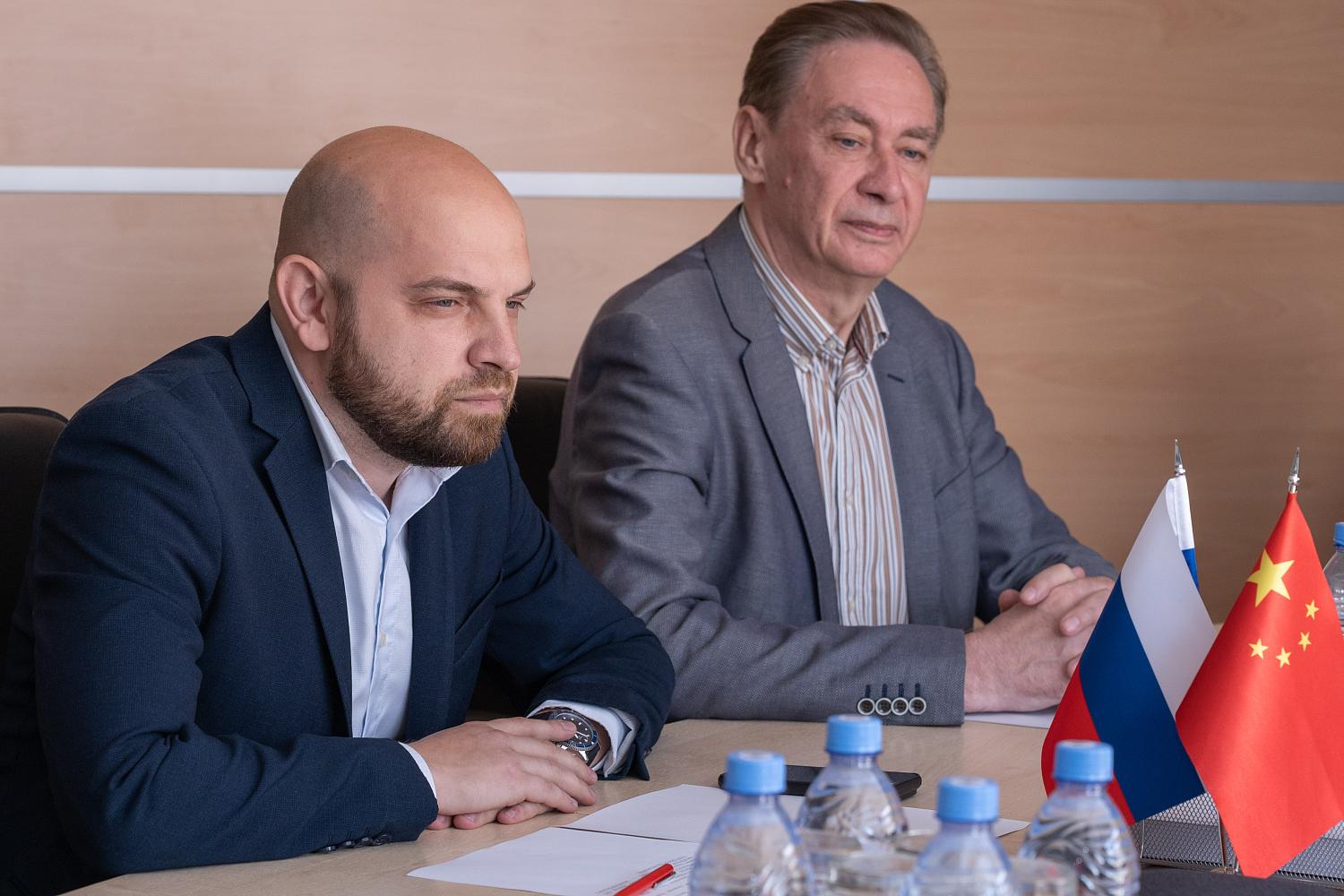 Встреча с Исполнительным представителем Представительства Индустриального парка Китайско-Российского торгово-экономического сотрудничества города Шэньян,