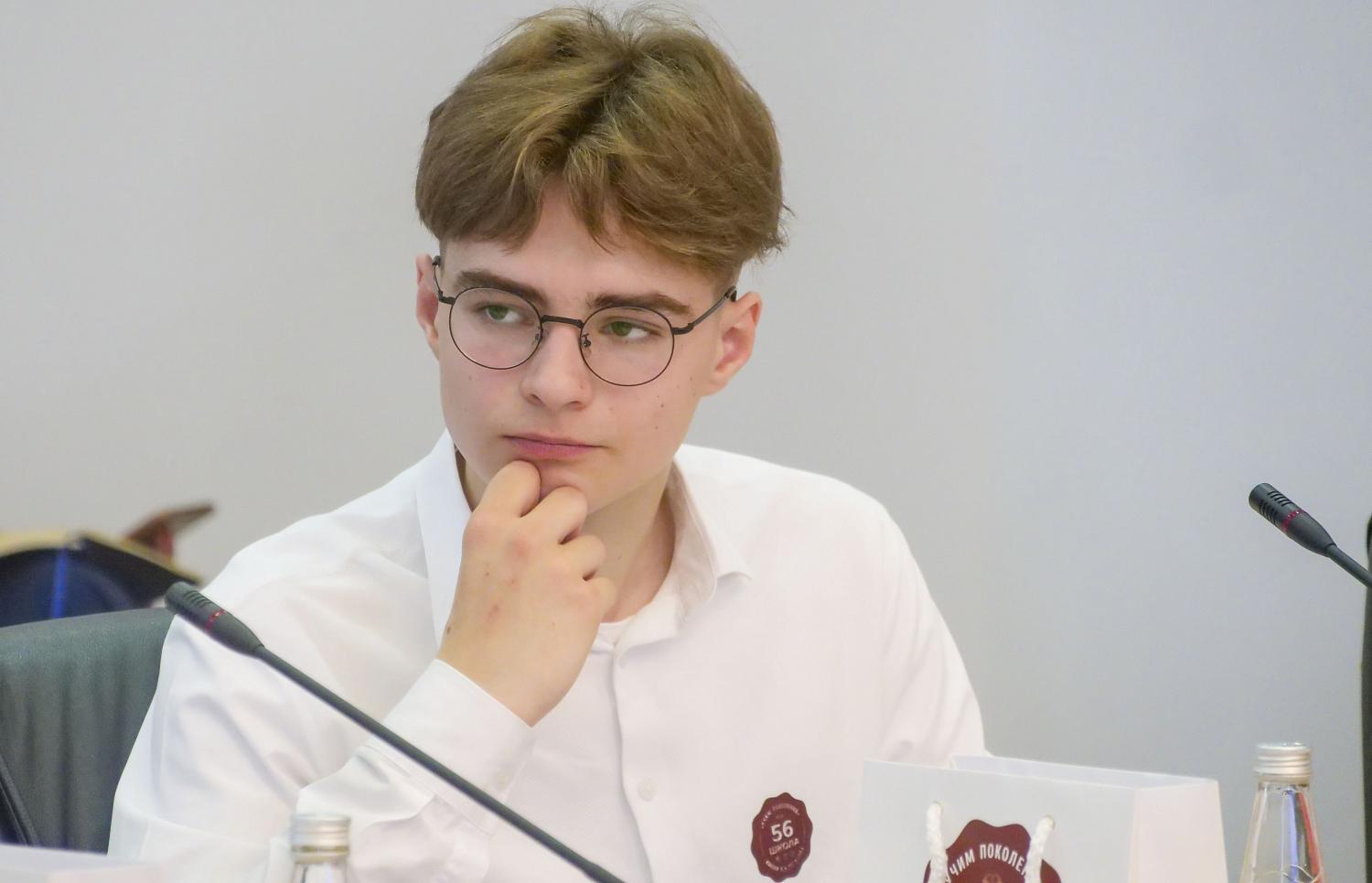 В стенах МТПП прошла учебная пресс-конференция, которую подготовили и провели ученики 56 московской школы 