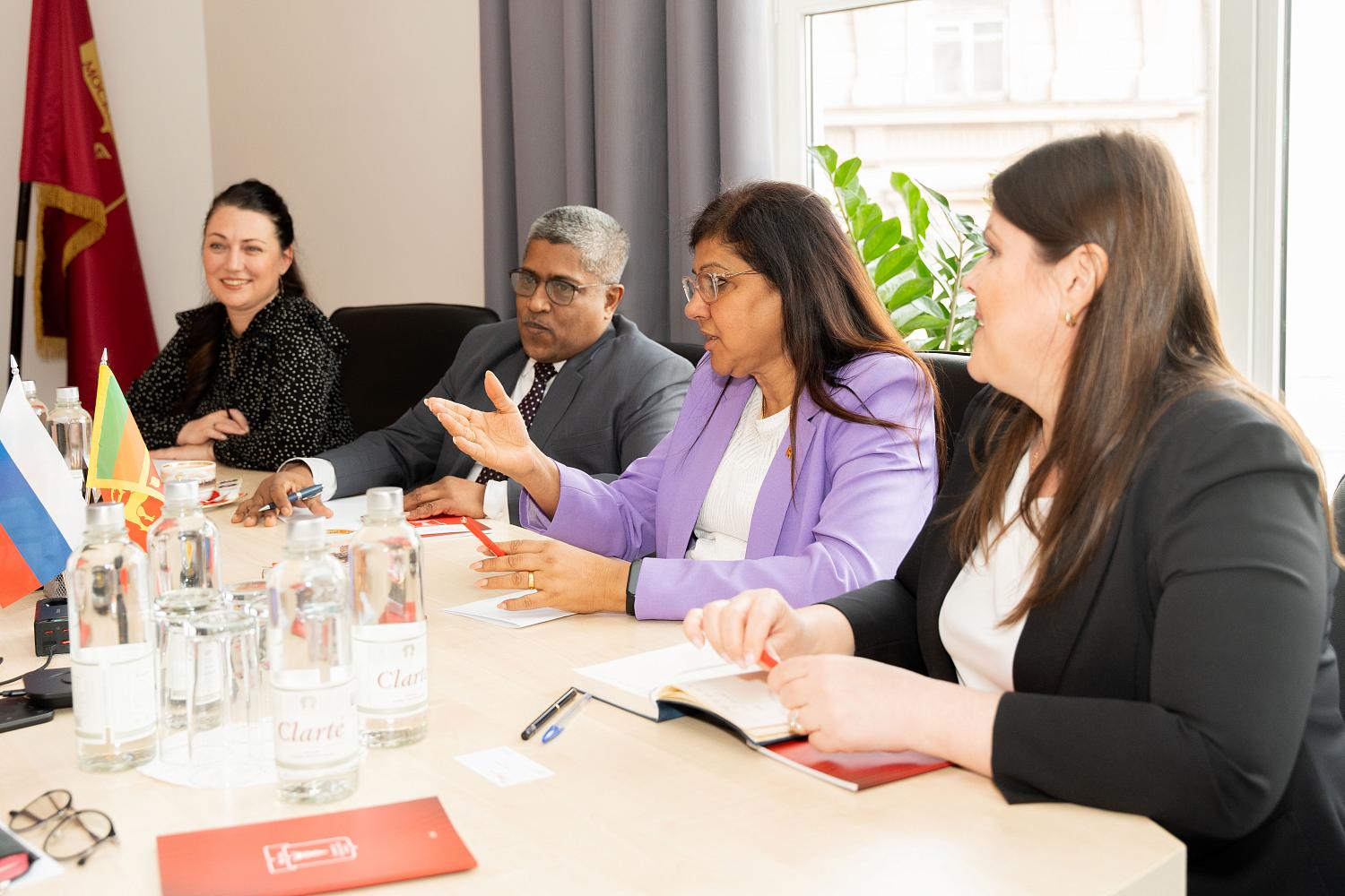 Обсуждение направлений сотрудничества московских и ланкийских предпринимателей состоялось на площадке МТПП