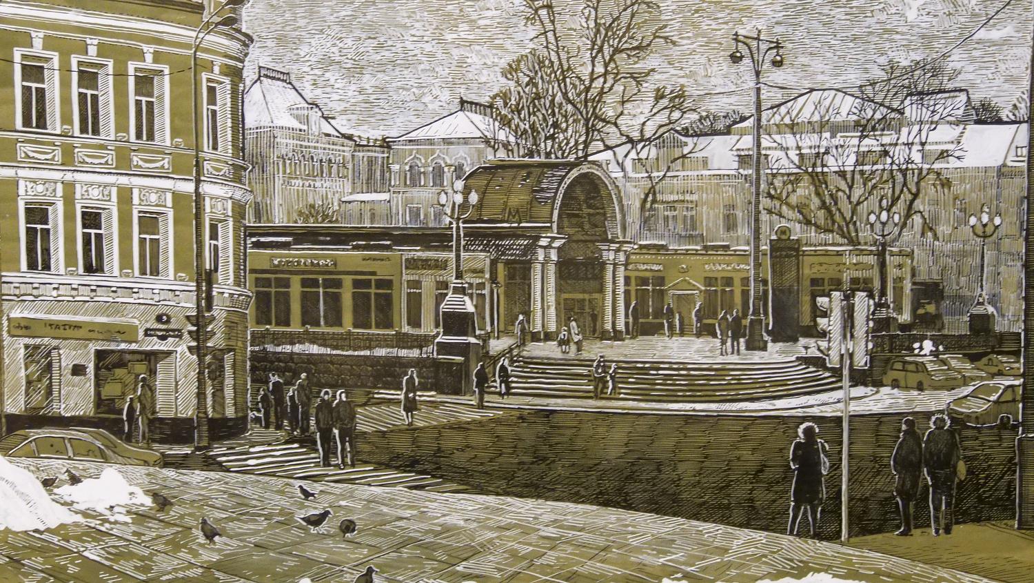 Молодые художники представили свои работы на площадке МТПП