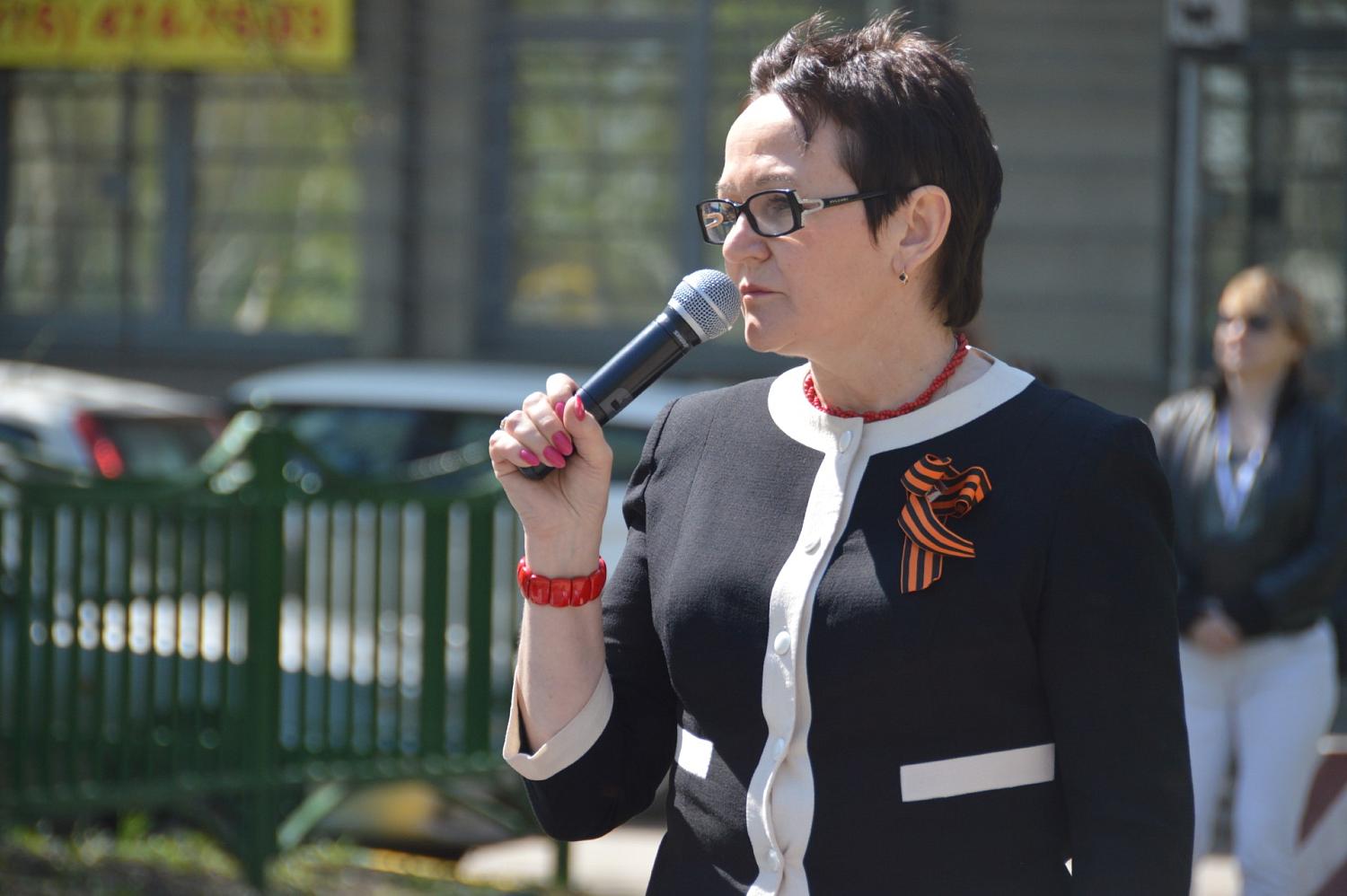 Гражданско–патриотическая акция в честь 70-летия Великой Победы «Подвигу Героев – Слава!» состоялась у здания МТПП