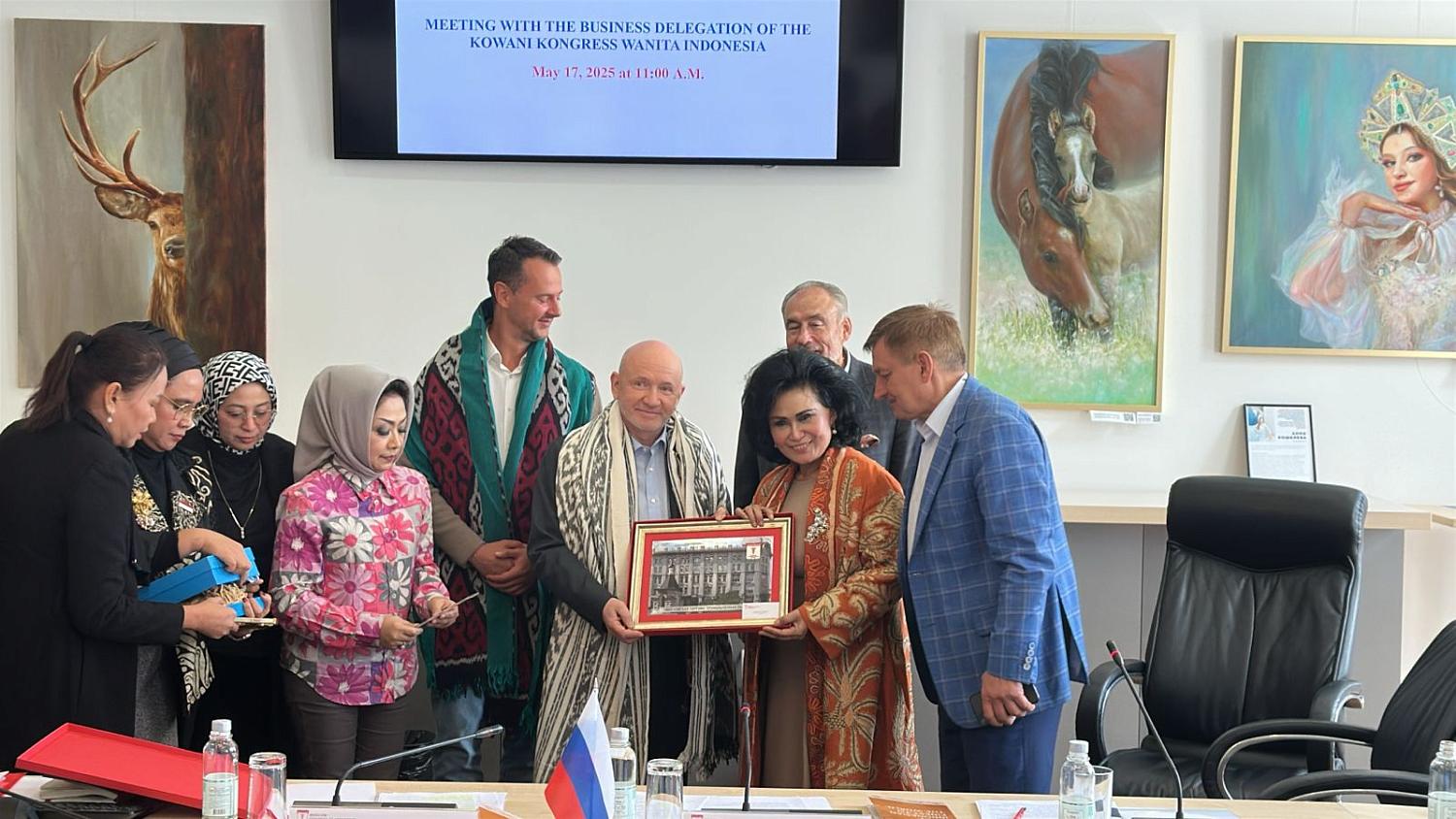 Московская ТПП провела встречу с бизнес-делегацией Конгресса индонезийских женщин