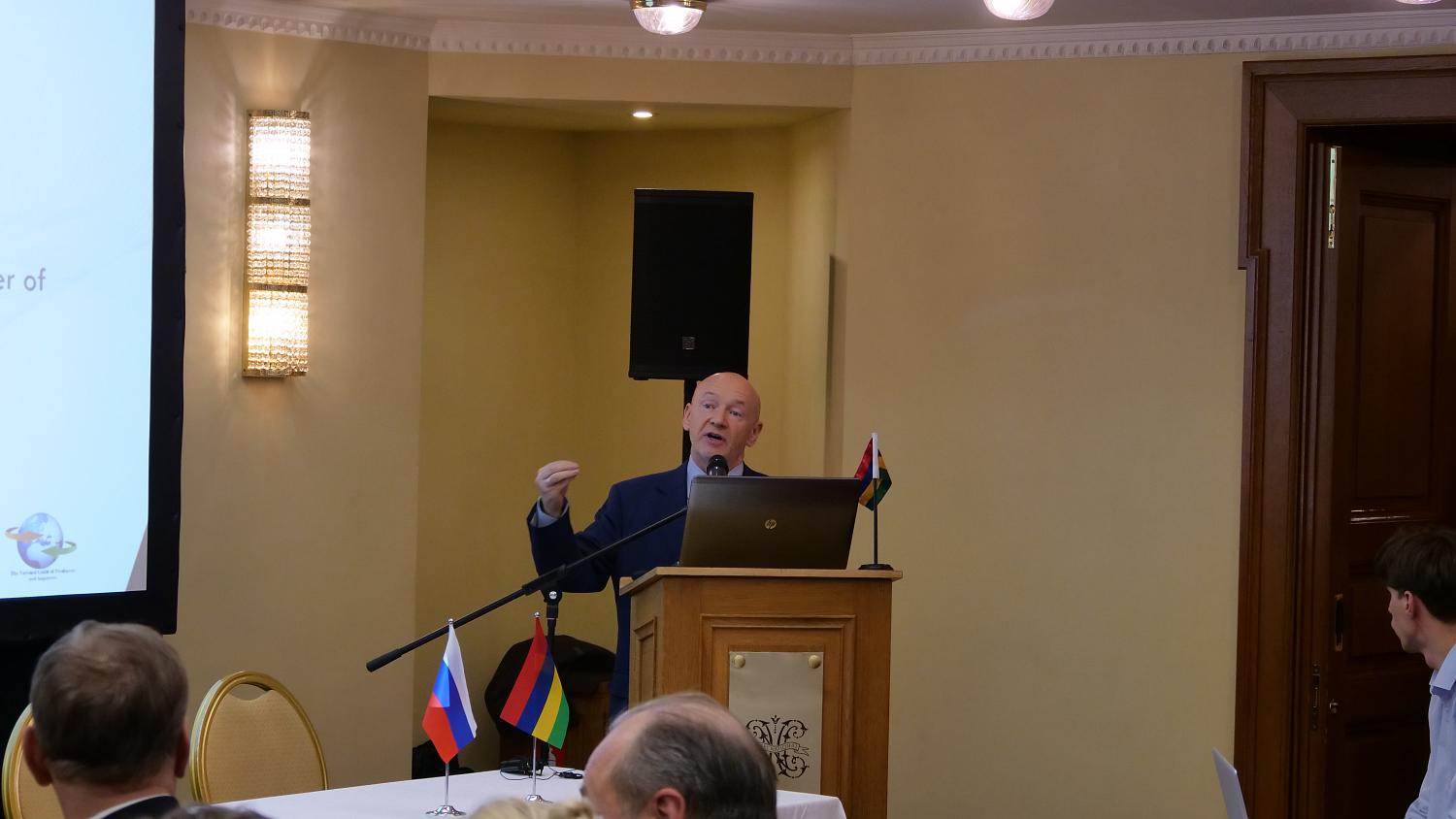 Mr. Vladimir Platonov took part in the Mauritius-Russia Business Forum