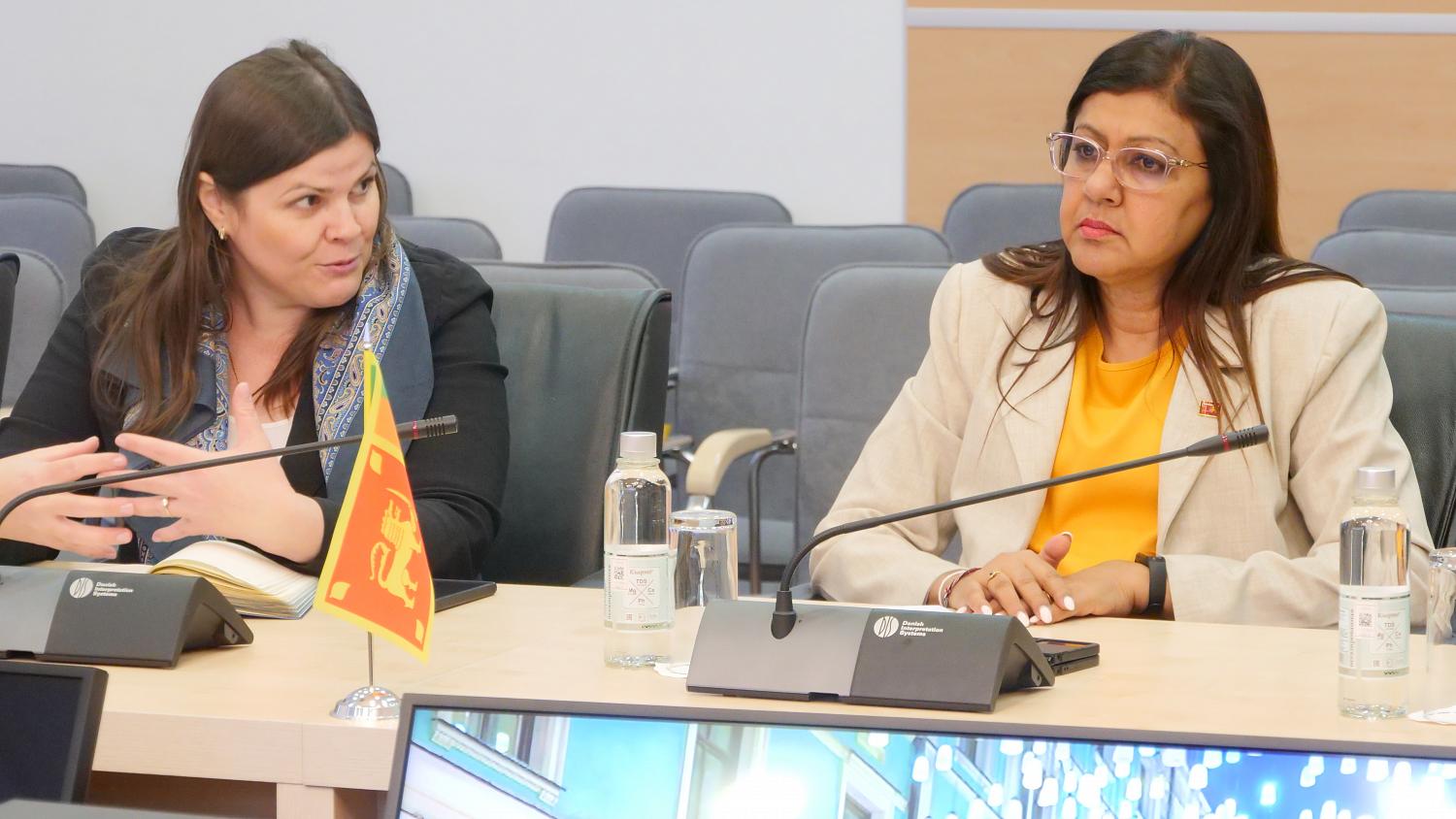 Representatives of the light industry of Russia and Sri Lanka discussed possibilities for developing cooperation