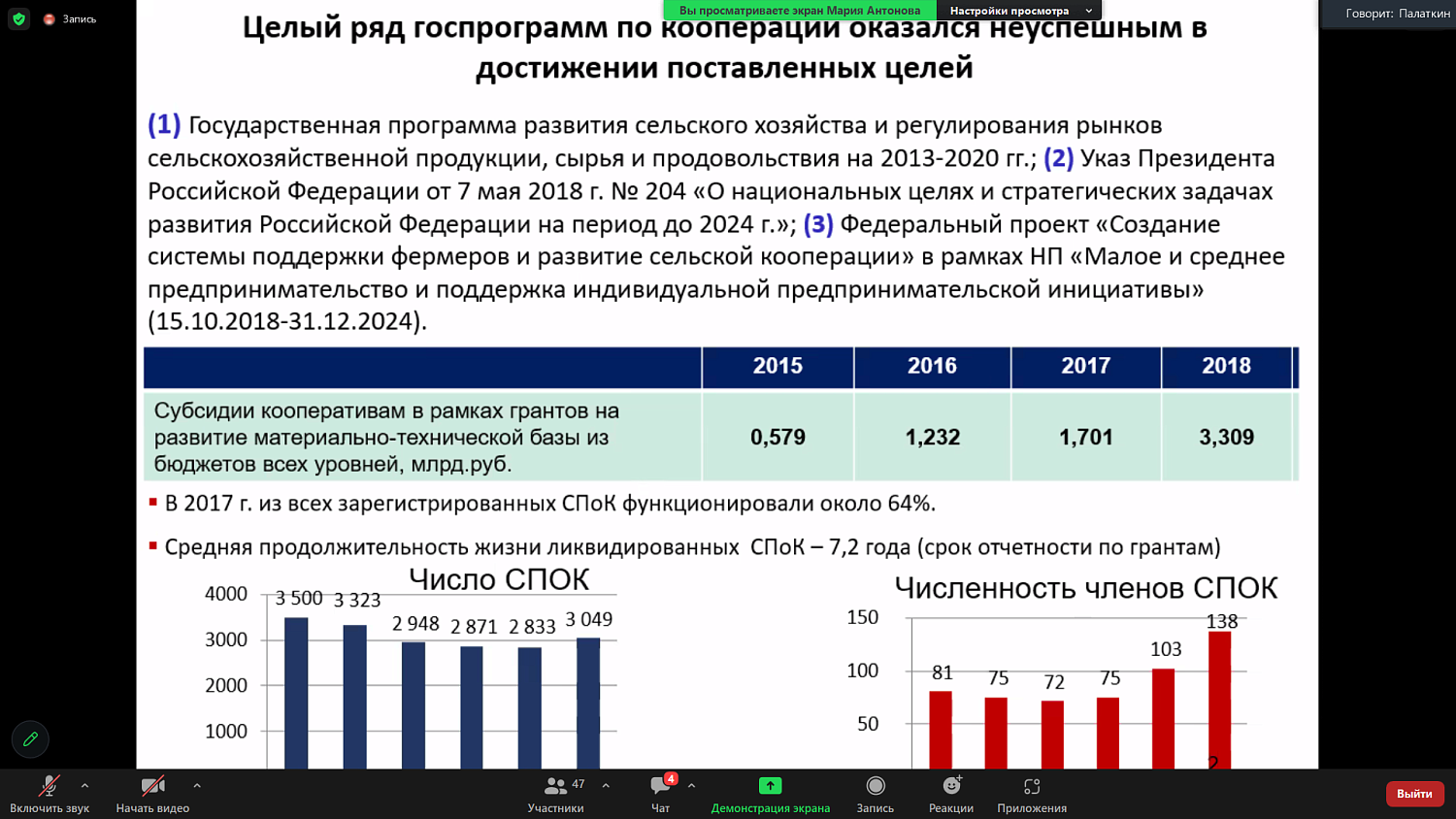 При поддержке МТПП состоялась Международная научно-практическая конференция по вопросам кооперации в сельском хозяйстве