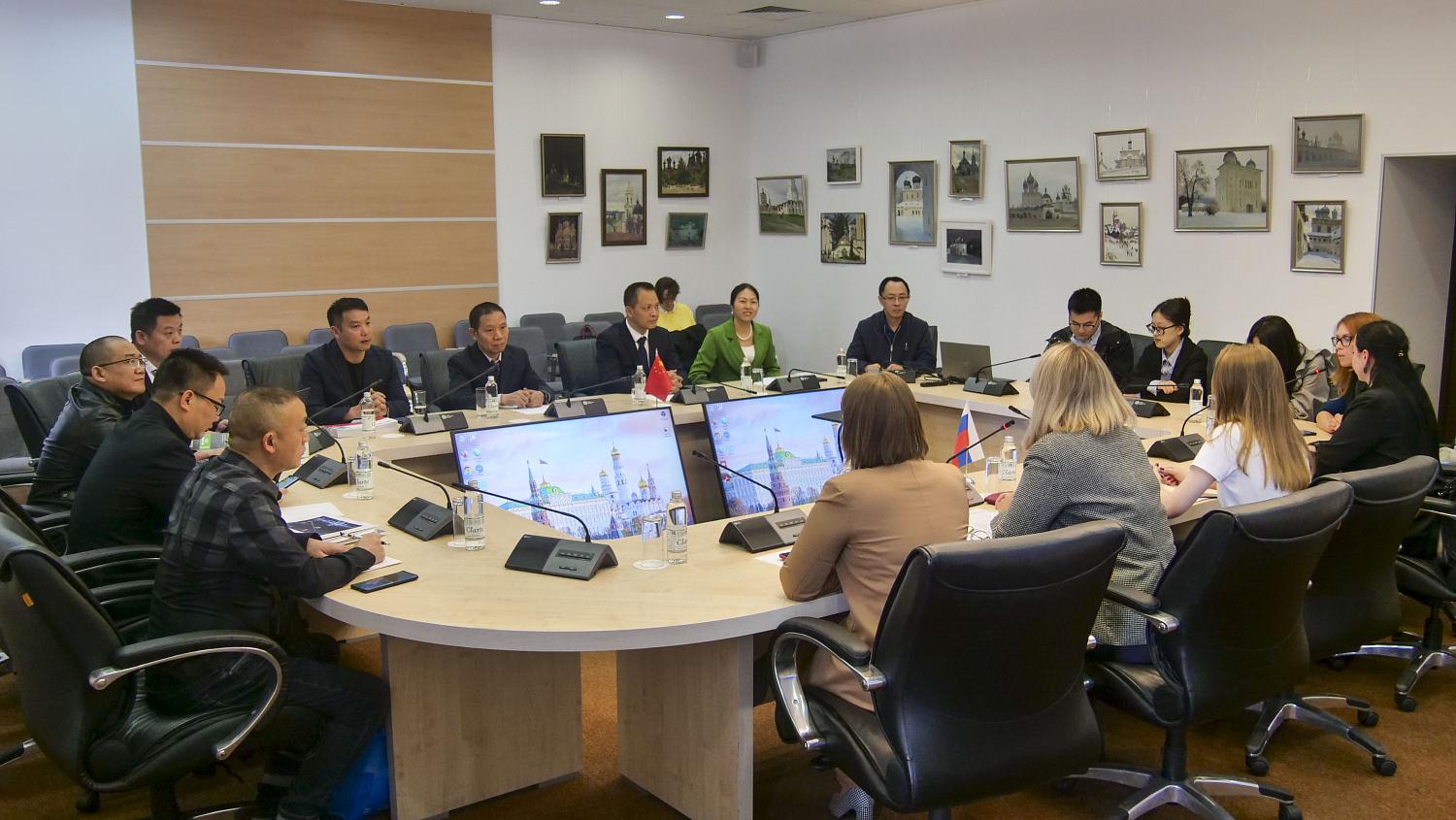 Делегация предпринимателей из Китая посетила МТПП