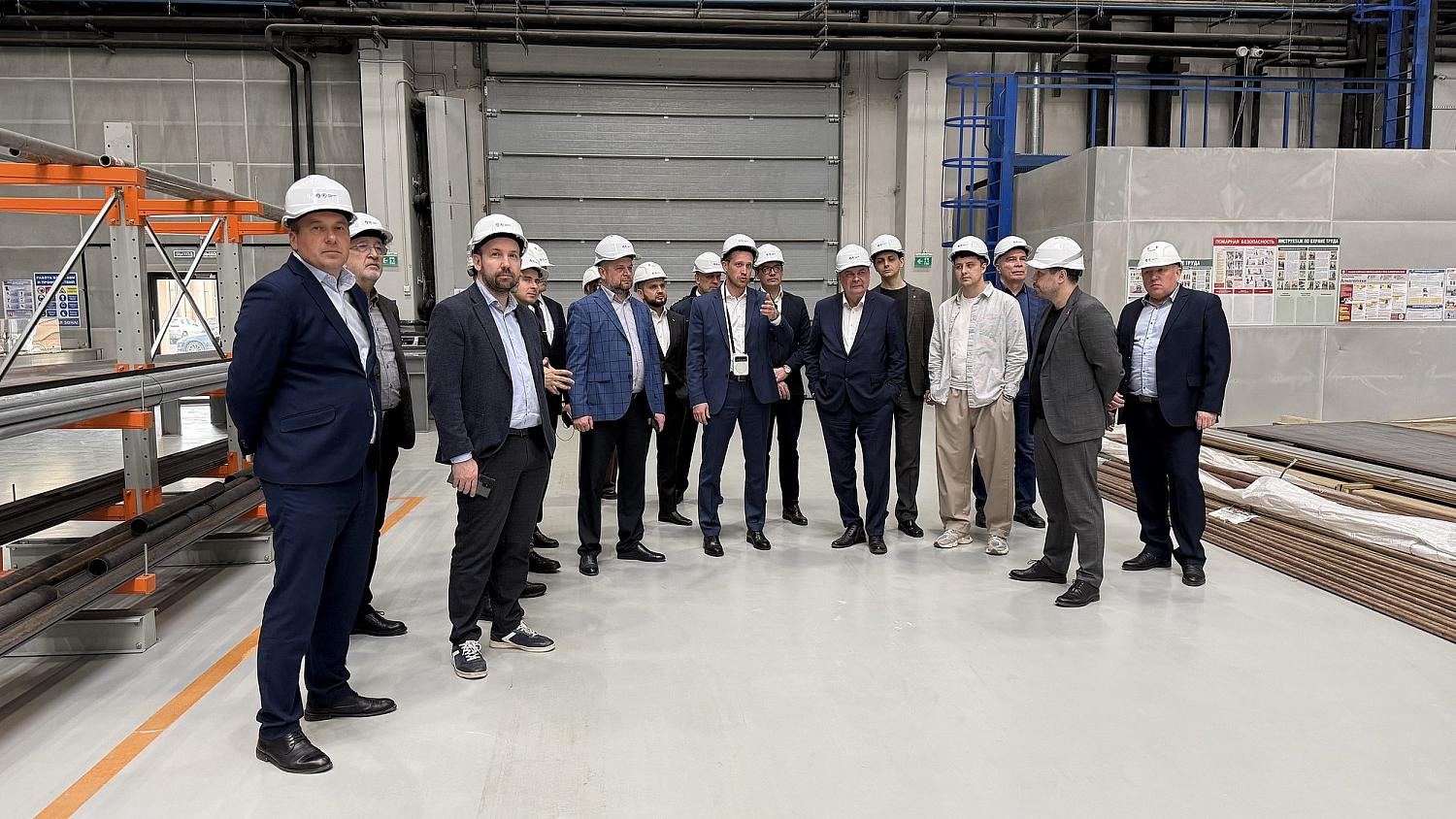 Судостроители из регионов России посетили Московскую судостроительную верфь