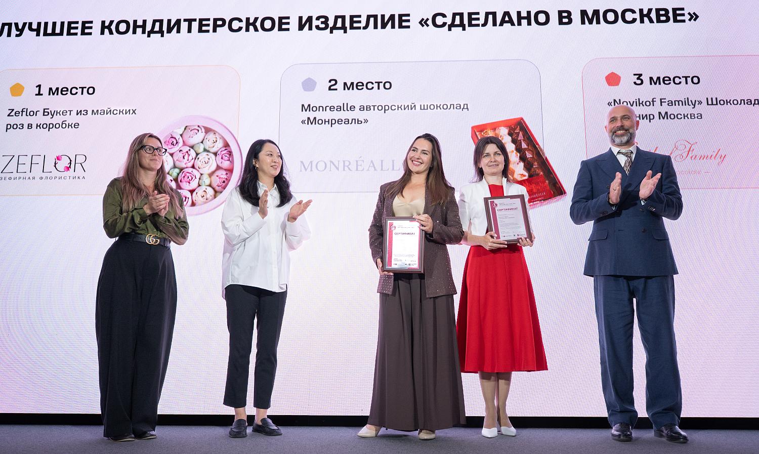 Шоколад, зефир и карамель: победителей «эндорфиновой номинации» наградили в МТПП