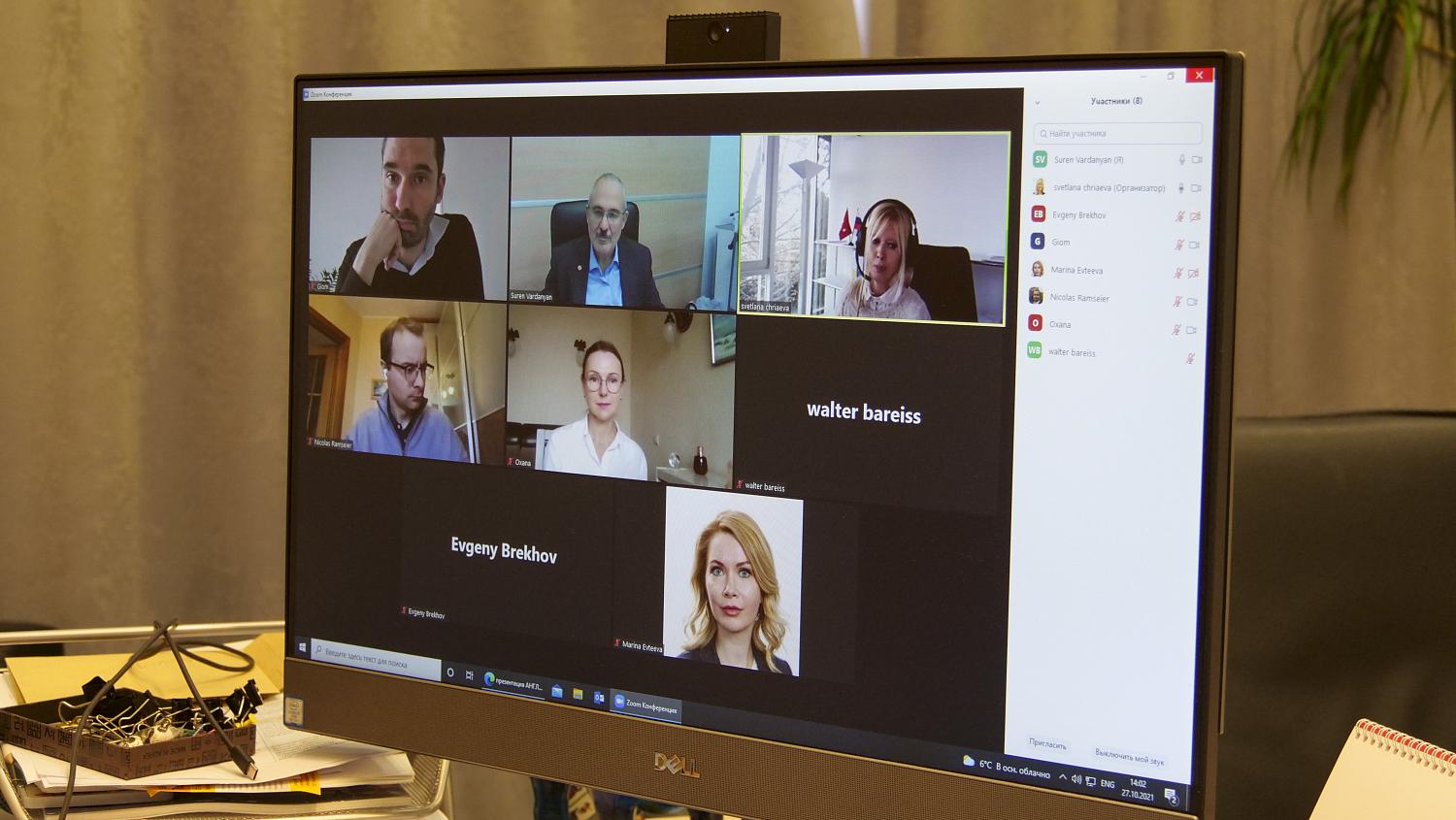 Сурен Варданян ответил на вопросы швейцарских предпринимателей