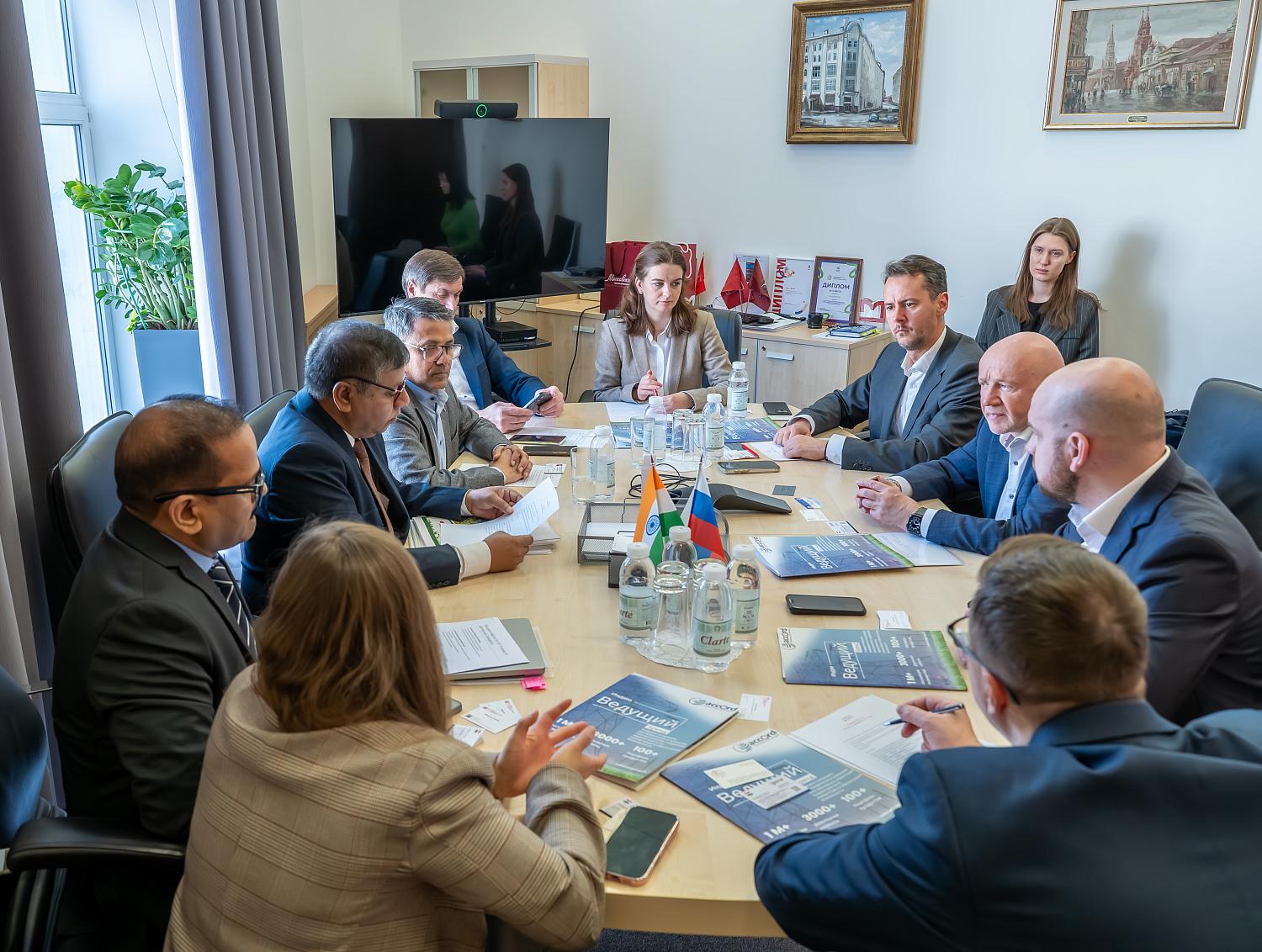 Индийские предприниматели заинтересованы в коллаборации с Россией