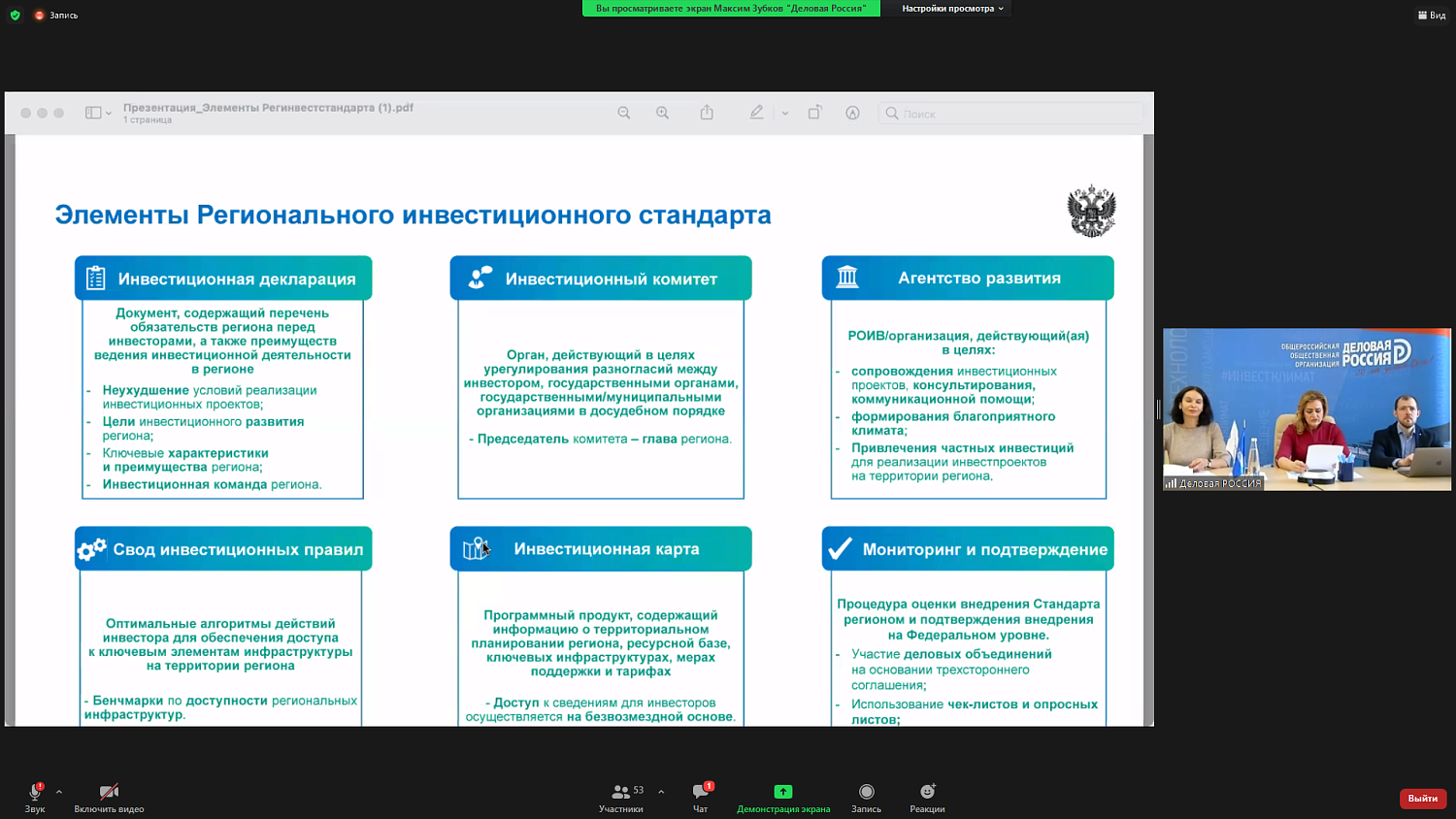 Москва может показать пример инвестиционной привлекательности