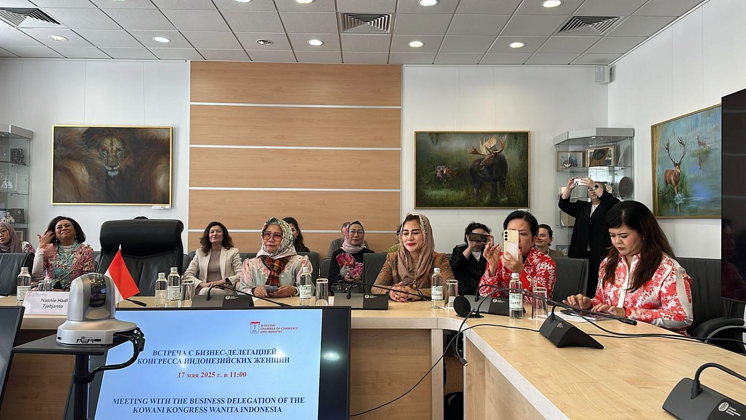 Московская ТПП провела встречу с бизнес-делегацией Конгресса индонезийских женщин