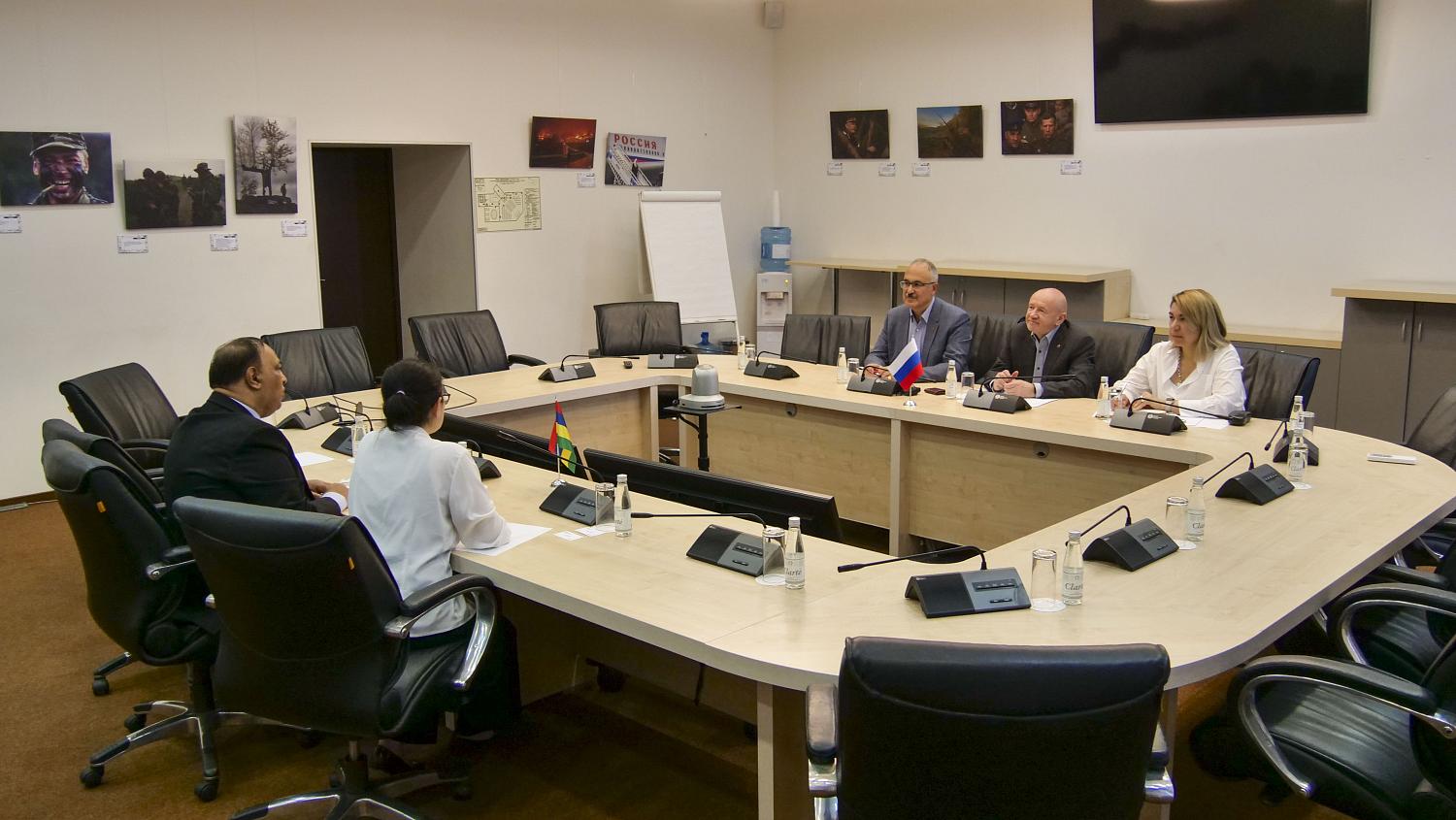 Состоялось обсуждение перспектив сотрудничества предпринимателей Москвы и Республики Маврикий 