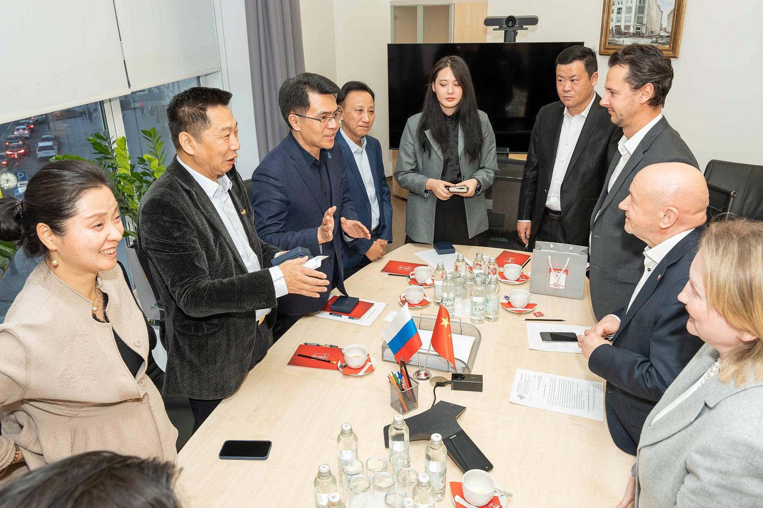 В Московской торгово-промышленной палате состоялась встреча с бизнес-делегацией китайских предпринимателей