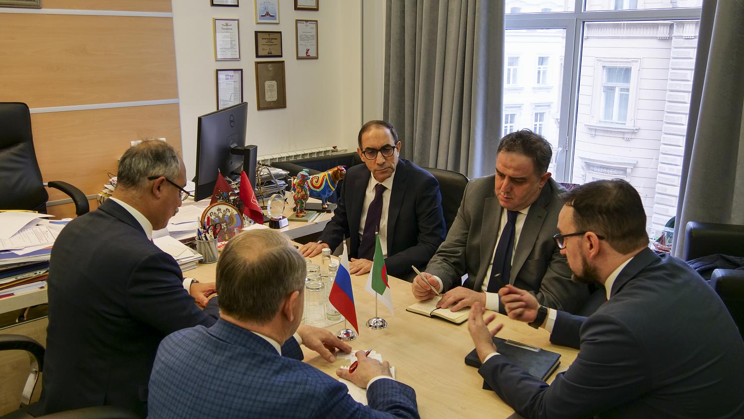 On February 18 in the Chamber of Commerce and Industry a round table on "Business cooperation between companies of the Russian Federation and the Algerian People's Democratic Republic" was held