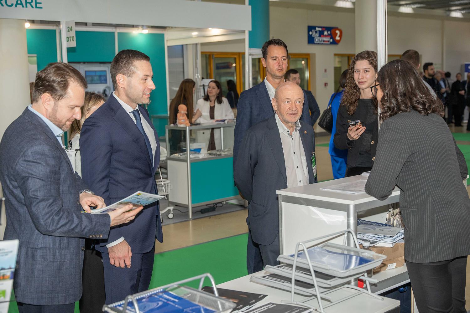 МТПП представляет медицинские инновации на международной выставке «Здравоохранение-2024»