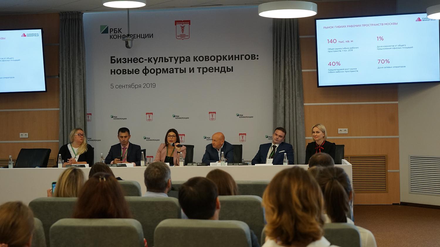 Новые формы организации коворкингов и тренды развития гибких офисных пространств обсудили на площадке МТПП