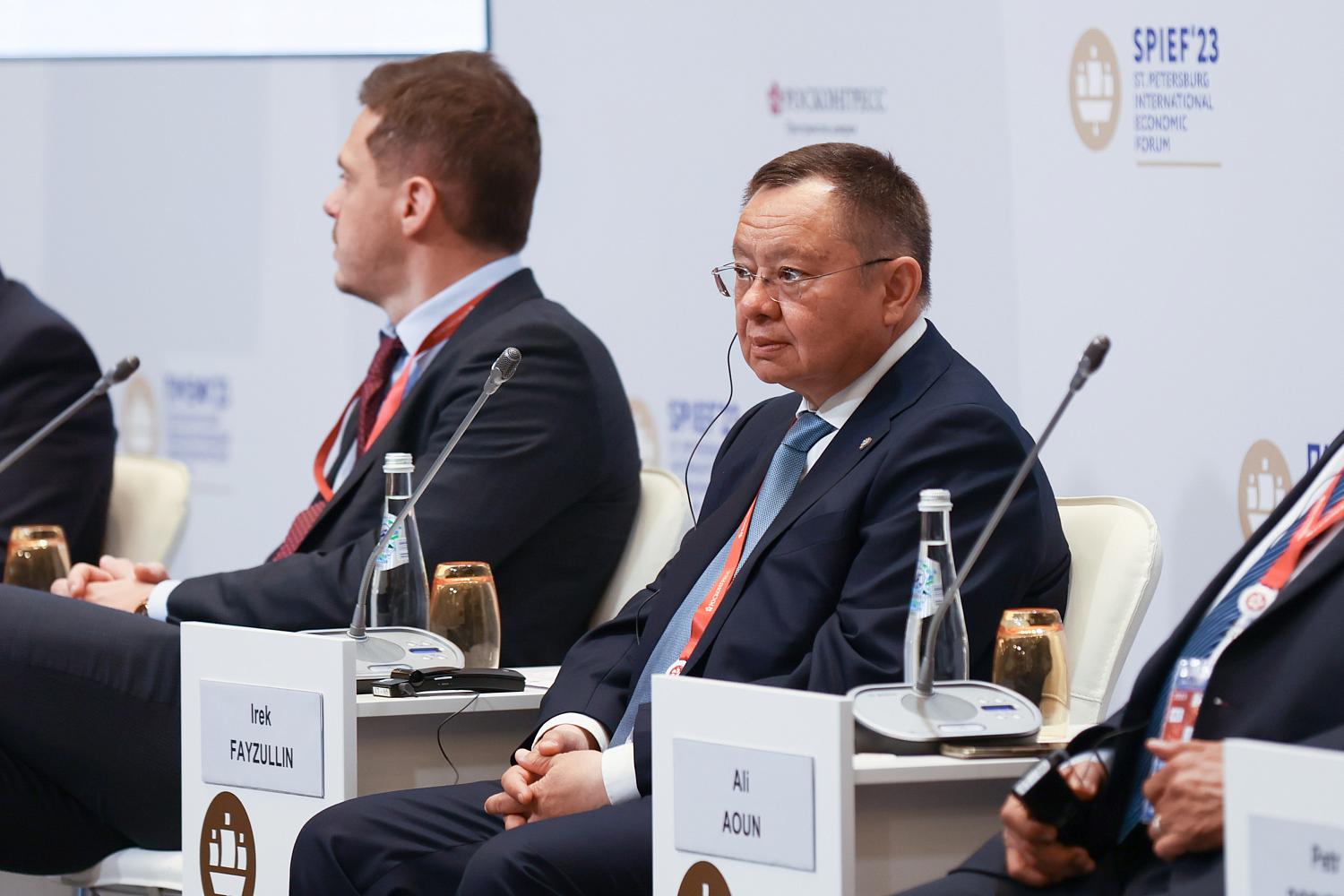 Владимир Платонов принял участие в работе панельной сессии ПМЭФ «Россия-Алжир»