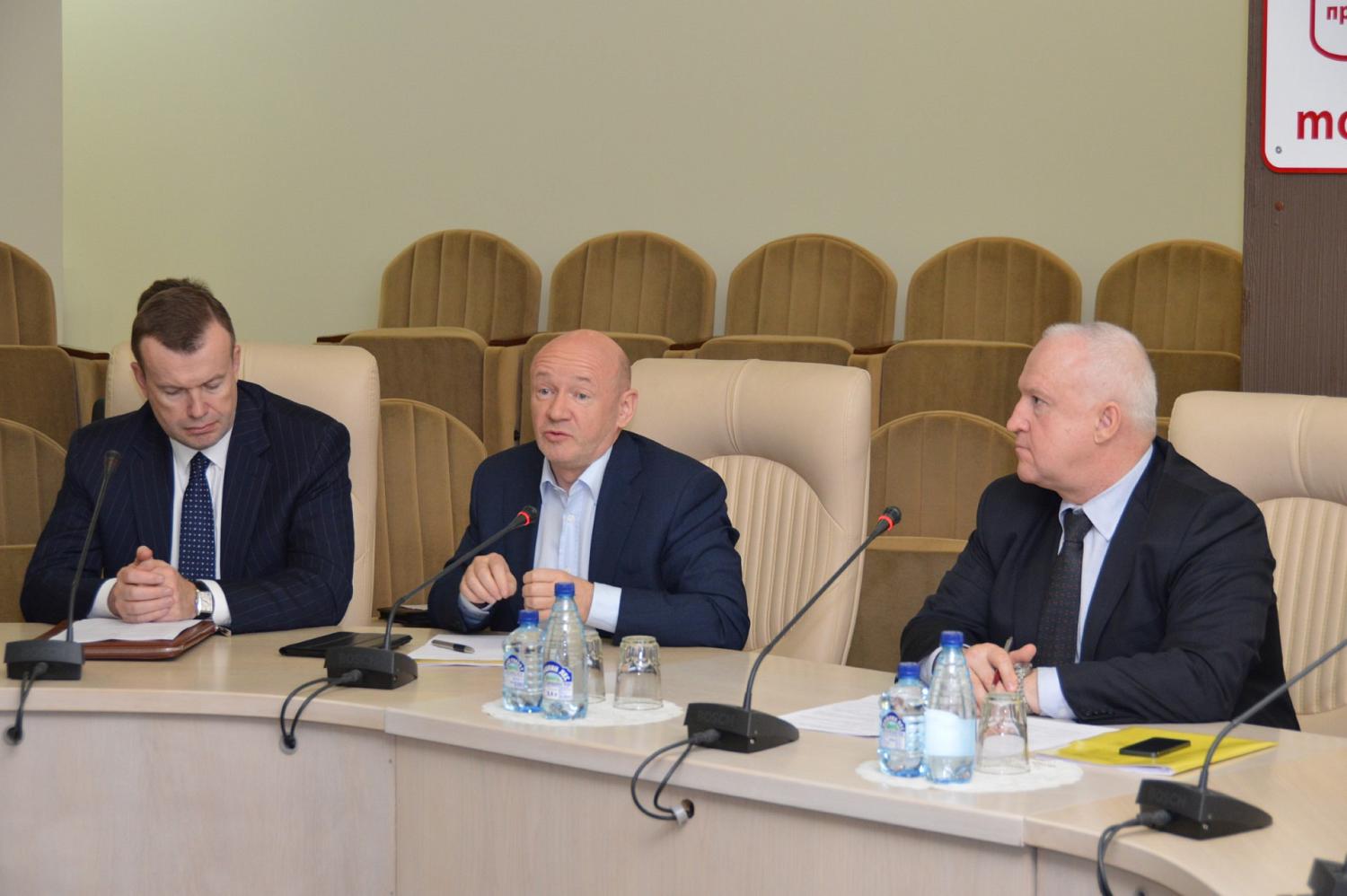 Владимир Платонов встретился с руководителями общественных структур МТПП