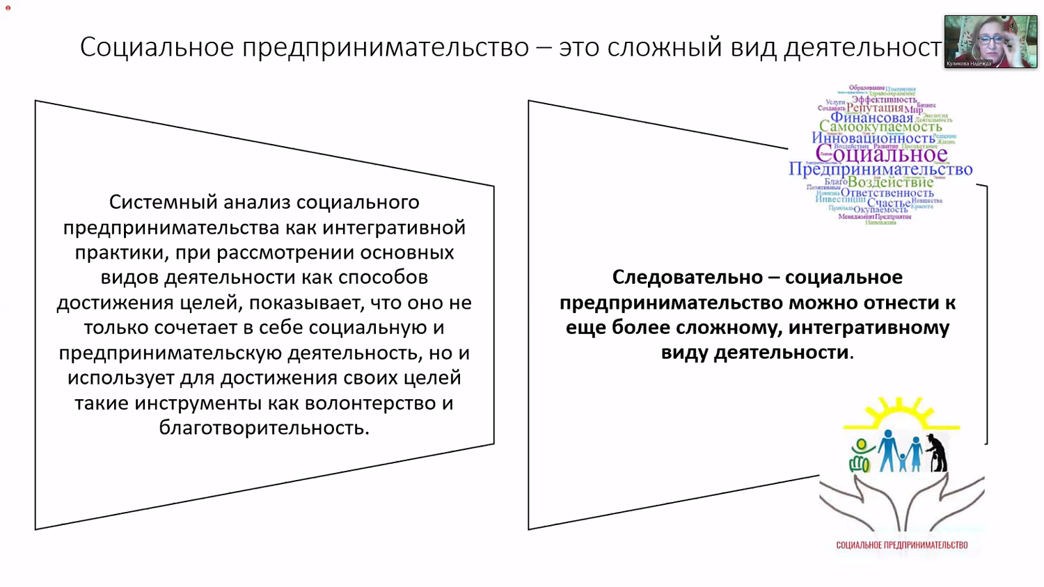 На конференции обсуждались проблемы социального предпринимательства