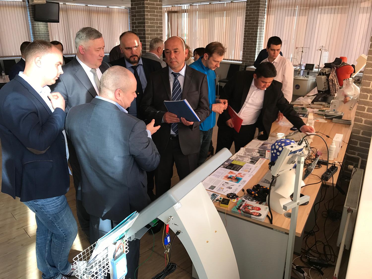 Предприятия Зеленограда представили свою продукцию и медицинское оборудование делегации из Узбекистана